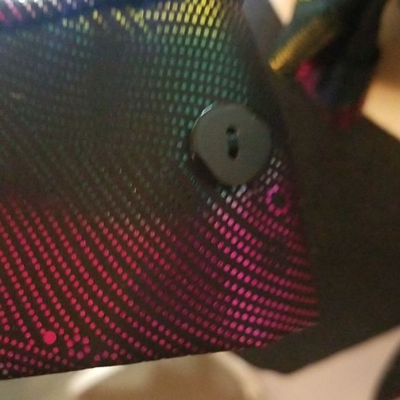 HOST PICK Metallic Multicolored 1970's Disco Shirt Unisex Sz. XXL - Picture 12 of 17